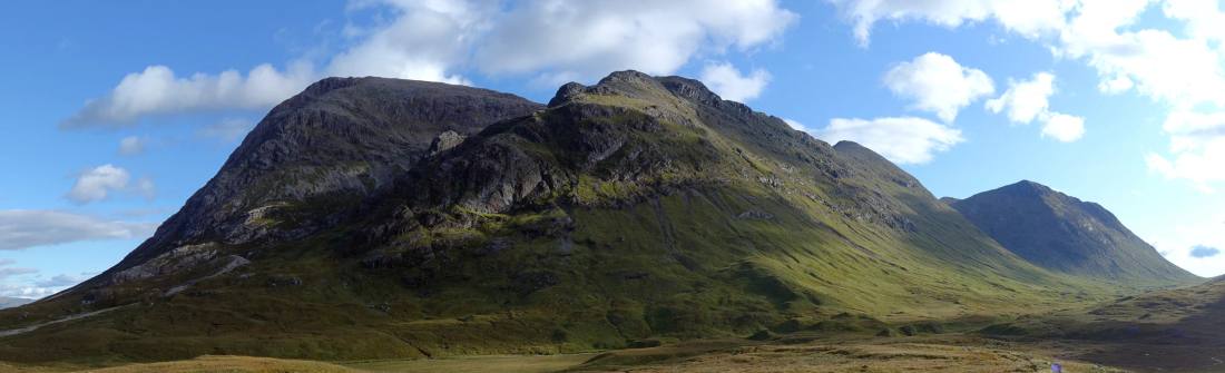 Scottish landscape used in the Strathstone Scotland website concept